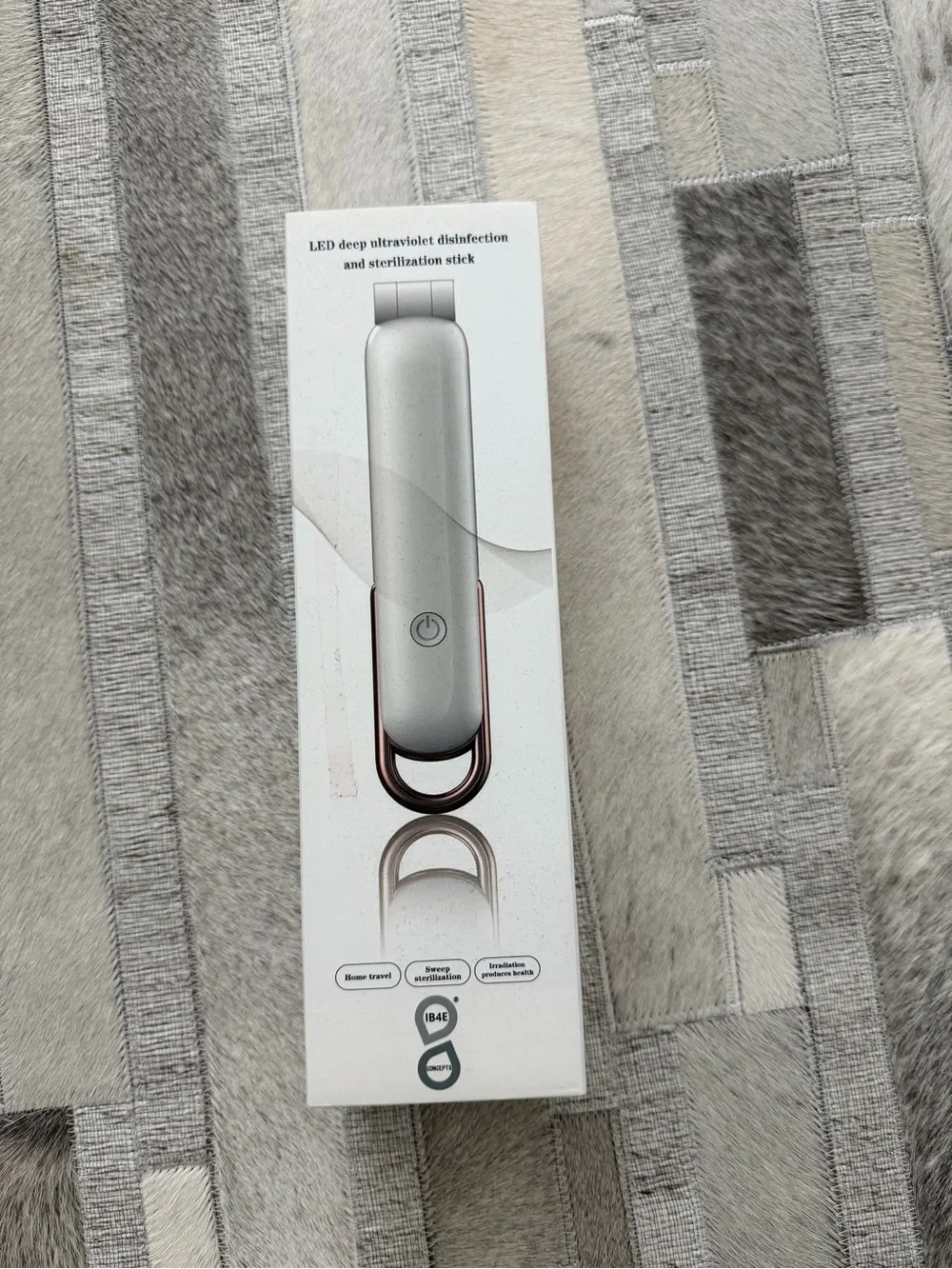 LED disinfecting sanitizer stick